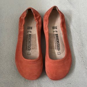 Birkenstock - Celina II Suede Leather in Coral